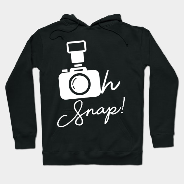 Oh Snap Camera Hoodie by MelissaJoyCreative